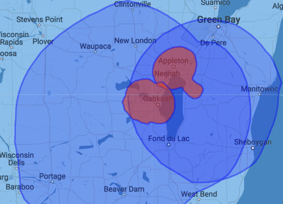 WISS Coverage Map